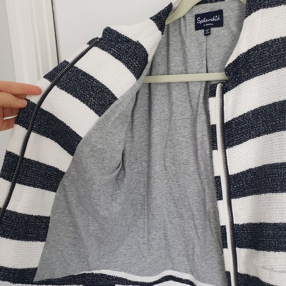 SPLENDID Monterey Striped Knit Jacket - Picture 5 of 12